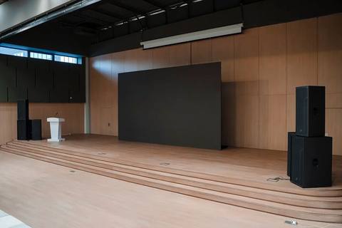 LED-экран, Акустическая система