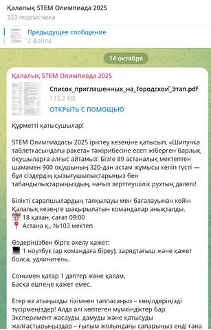 Положения и Анонс Рисунок 125. Список команд, прошедших отбор