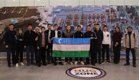 Встреча команд из Узбекистана